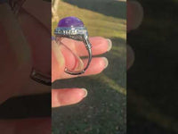 Natural Amethyst Rings