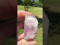 Feather Fluorite Free Form with Rainbow #10