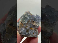 Blue Fluorite, Galena, Barite Specimen, Bingham, New Mexico