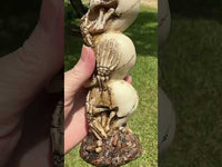 See, Hear and Speak No Evil Skull Statue