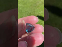 London Blue Topaz 12mm Trillion 7.5ct
