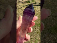 Purple Fluorite Scepter Wand #4
