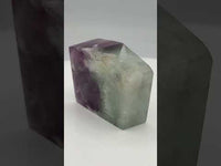 Feather Fluorite Free Form with Rainbows #1