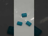 Tibet Turquoise 7x5mm Baguette Cabochon