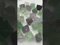 Colorful Fluorite Octahedrons Size #4