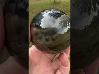 Volcano Agate Sphere UV Reactive #4