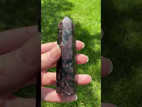 Garnet & Astrophyllite Tower #1