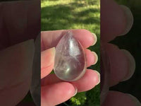Pear Shape Candy Fluorite Cabochon #26