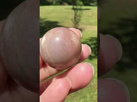 Sparkling Sunstone Sphere mixed with Moonstone #11