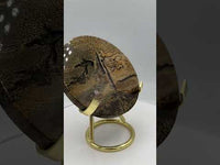 Natural Picture Jasper Slab with Stand #11