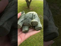 Nephrite Jade Carved Elephant #2