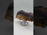 Fluorite Mixed Cube Pyrite & Acicular Slab #5