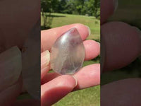 Pear Shape Candy Fluorite Cabochon #17
