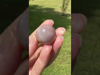 Sparkling Sunstone Sphere mixed with Moonstone #3