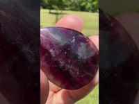 Pear Shape Candy Fluorite Cabochon #5
