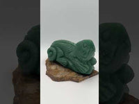 Green Aventurine Lizard Carving #2