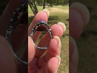 Natural Charoite Ring #18