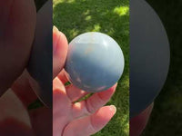 Baby Blue Angelite Sphere #1