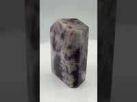 Feather Fluorite Free Form with Rainbows #3