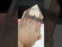 Kundalini Natural Citrine Crystal, D R Congo, Lightbrary #10 with Rainbow
