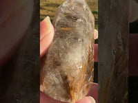 Gold Rutilated Quartz Point #11