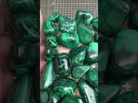 Natural Malachite Tumbles
