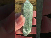 Moss Agate Double Terminated Point #7