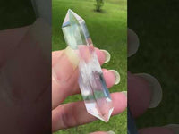 Natural Quartz Double Terminated Wand Point #10