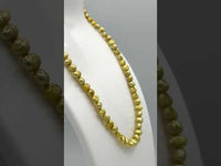 Yellow Freshwater Pearl Strand #7
