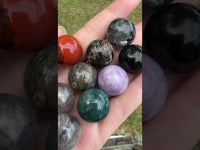 Assorted Gemstone Spheres