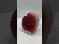 Carnelian Heart Palm Stone #6