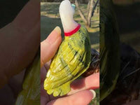 Duck Crystal Carving