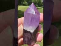 Double Terminated Phantom Amethyst Scepter Wand #17
