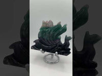 Rainbow Fluorite Nine-Tailed Fox