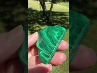 Malachite Slab #12