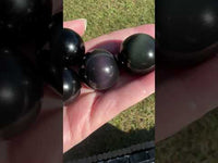 Rainbow Obsidian Spheres Large