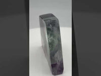 Feather Fluorite Free Form with Rainbow #5