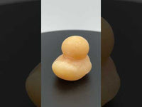 Carved Yellow Stone Duck #1