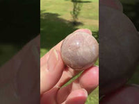 Sparkling Sunstone Sphere mixed with Moonstone #13