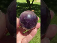 Deep Purple Fluorite Sphere #2