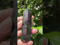 Garnet & Astrophyllite Tower #5