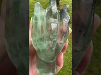 Fluorite Dragon Head Carving #19