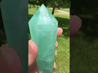Neon Green Fluorite Scepter #6