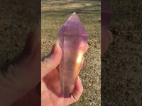 Purple Fluorite Scepter Wand #2