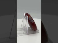 Carnelian Heart Palm Stone #9
