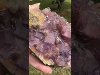 Cubic Purple Fluorite Specimen #5