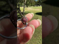Natural Charoite Ring #21