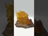 Fluorite Dragon Head Carving #1