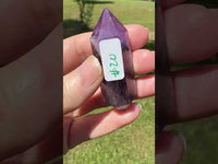 Double Terminated Phantom Amethyst Scepter Wand #20
