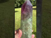 Large Fat Watermelon Fluorite Tower #3